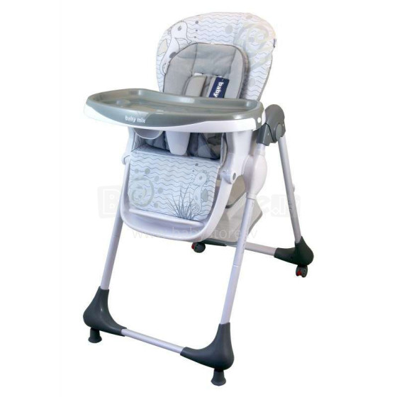 Babymix Art.UR-YQ188 Dark Grey Bērnu barošanas krēsls