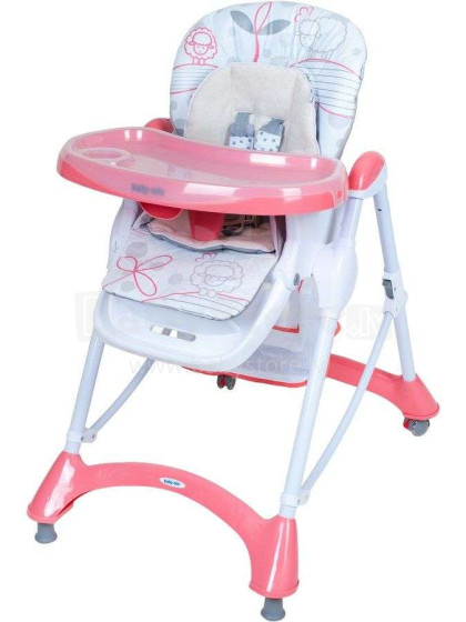 „Babymix Art.UR-YQ188 Pink Baby“ maitinimo kėdė