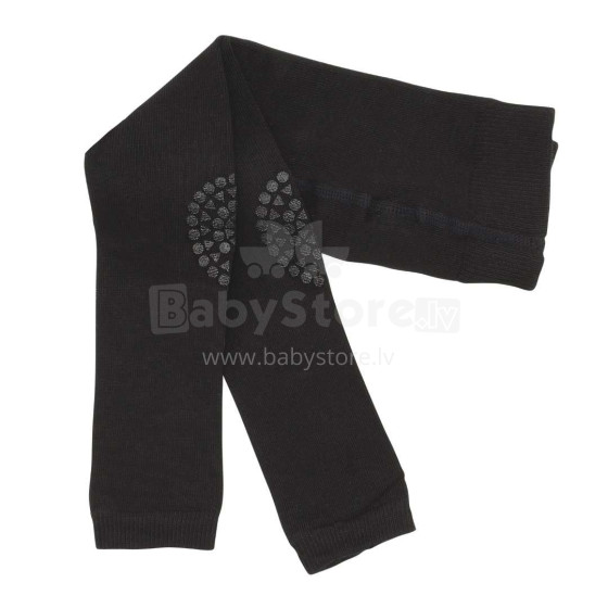 Gobabygo Crawling Leggings Art.111298 Black Bērnu leggingi ar ABS rāpošanai (neslīpas)