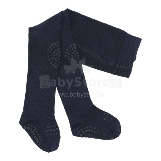 „Gobabygo“ ropojančios pėdkelnės 1111304 tamsiai mėlynos vaikiškos pėdkelnės su ABS šliaužti (ne nuožulnios)
