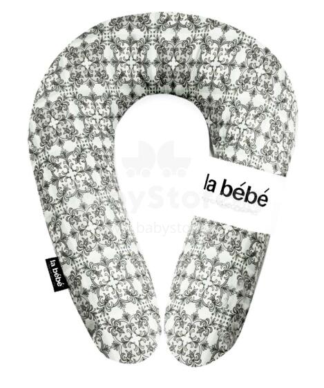 „La Bebe ™“ prigludusi slaugos motinystės pagalvė, 11349 str. Ornamento pasaga kūdikiui maitinti, miegoti, pasaga nėščioms moterims 20x70