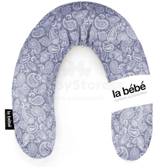 „La Bebe ™“ turtinga medvilnės slaugos motinystės pagalvė, 113558 „Eastern Mod“ pasaga (pasaga) kūdikio maitinimui, miegui, pasaga nėščioms moterims 30x175cm