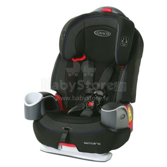 „Graco'20 Nautilus Elite Art.8J999BLCEU Black“ automobilinė kėdutė (9-36 kg)
