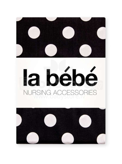 La Bebe™ Cotton 75x75 Art.111635 Dots Хлопковая/сатиновая пеленка для малышей 75x75 см