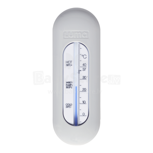 Luma termometras Art.L213051 Šviesiai pilkas vandens termometras