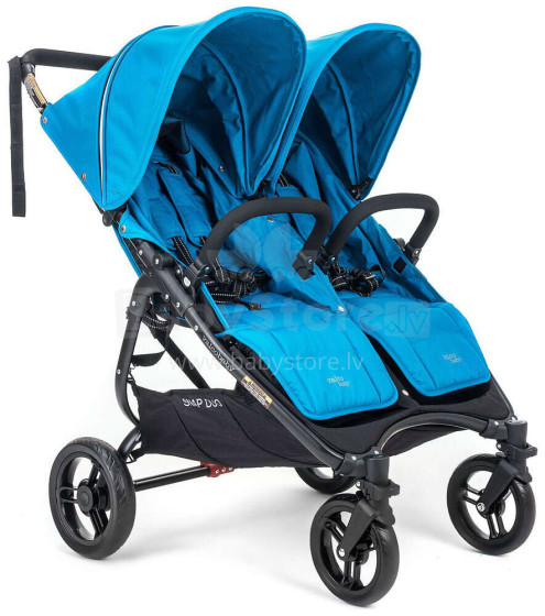 Valco Baby Snap Duo Art.9886 grey  Спортивная коляска для двойняшек