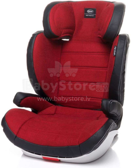 „4Baby Pro-Fix Art.112059“ raudona vaikiška kėdutė vaikams (15-36 kg)