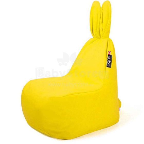 „Qubo Mommy Rabbit Citron Pop Art“ 116060 sėdmaišis, pūstukai, minkšti sėdmaišiai su sėdmaišiu, sėdmaišis