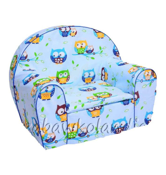 Kapri  bērnu klubkrēsls mīkstais sēdeklis Sofa