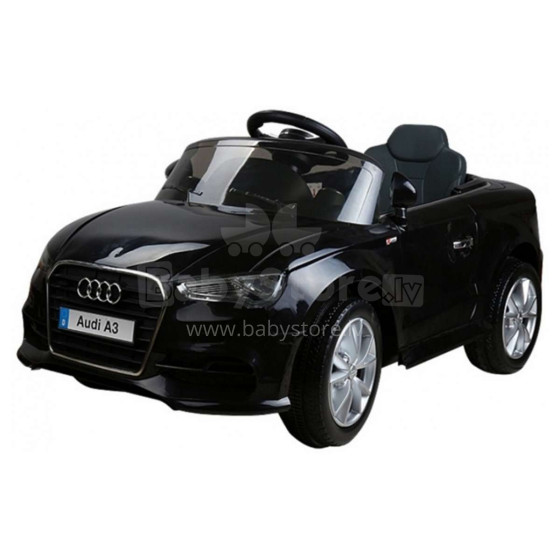„Audi Design“ „Audi A3“ prekės ženklo HT-99852 juodas automobilis su akumuliatoriumi