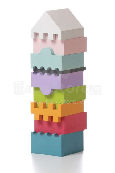 Cubika Art.LD-2   Деревянная пирамидка-Башня