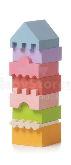 Cubika Art.LD-4 Koka piramīda Tornis