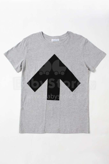 Reet Aus Up-shirt Men  Art.113315 Grey/Black vasaras t-krekls