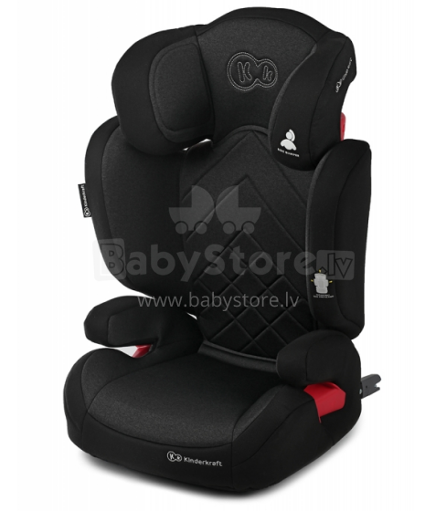 KinderKraft Xpand Isofix Black Art. KKKFXPANBLK0000 vaikiška automobilio kėdutė 15-36 kg