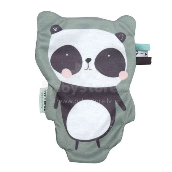 Little Dutch Crinkle Cuddle Cloth Panda Art.4502 Mint Mīksta rotaļlieta - Miega lupatiņa