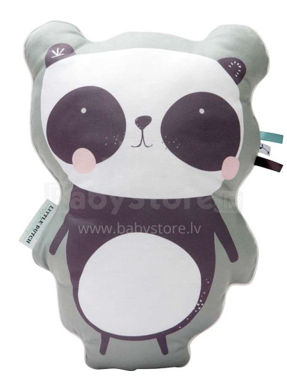 Little Dutch Pillow Panda Art.4505 Mint  Декоративная подушка