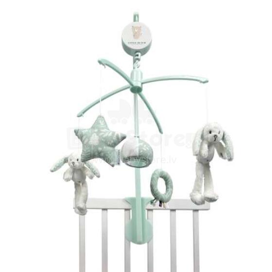 Little Dutch muzikinė karuselė Rabbit Mint Art.4638