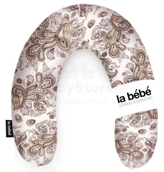 „La Bebe ™“ turtingos medvilnės slaugos motinystės pagalvės atminties putplastis, 116565 „Eastern Mod“ kūdikio pasagos maitinimas / miegas / pasaga nėščioms moterims