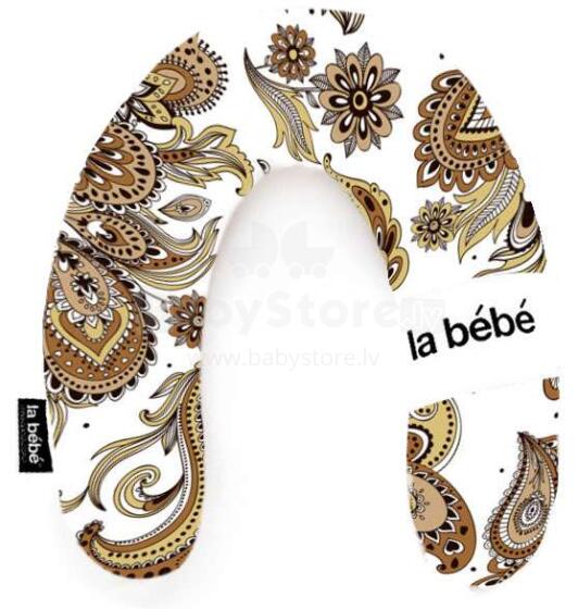 „La Bebe ™“ turtingos medvilnės slaugos motinystės pagalvės atminties putplastis, 111366 „Eastern Mod“ kūdikio pasagos maitinimo / miego / pasagos pasaga.