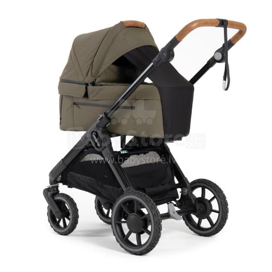 Emmaljunga Sento Max Outdoor Art.113608 Olive Vežimėlis su lopšiu