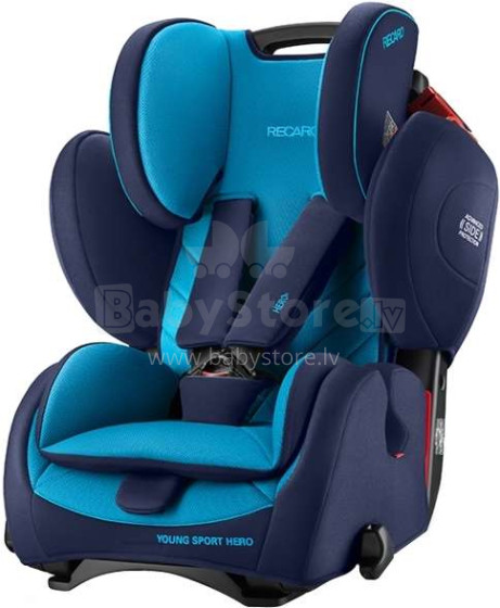 Recaro Young Sport Hero Art.6203.21504.66 Xenon Blue autokrēsls 9-36 kg