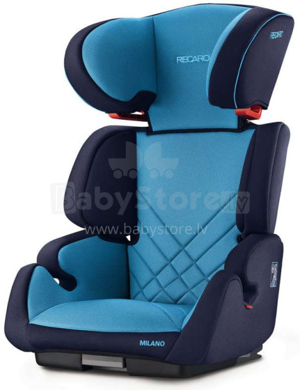 Recaro Milano Seatfix Art.6209.21504.66 Xenon Blue automobilinė kėdutė 15-36kg