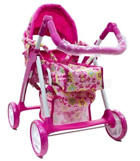 Baby Mix Art.9388S -M1505W  Кукольная коляска