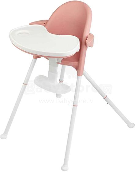 KinderKraft'18 Pini Pink 2 in 1 Art.KKKPINIPNK0000 maitinimo kėdė