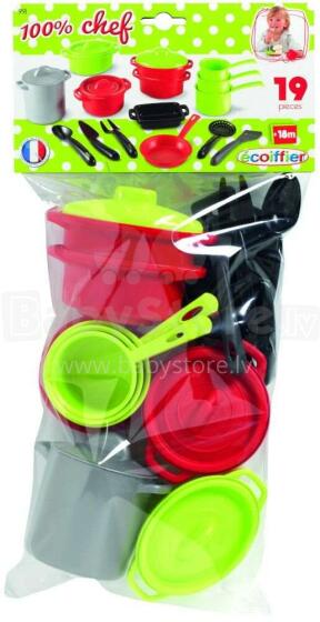 „Ecoiffier“ 8 / 991S indų rinkinys
