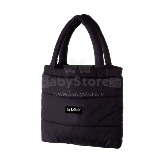 La bebe™ Universal bag 48x51 Art.114125 Black Universāla soma mamiņam/Soma ratiem