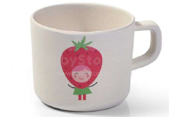 „Fissman Strawberry Art.8359“ vaikiškas puodelis