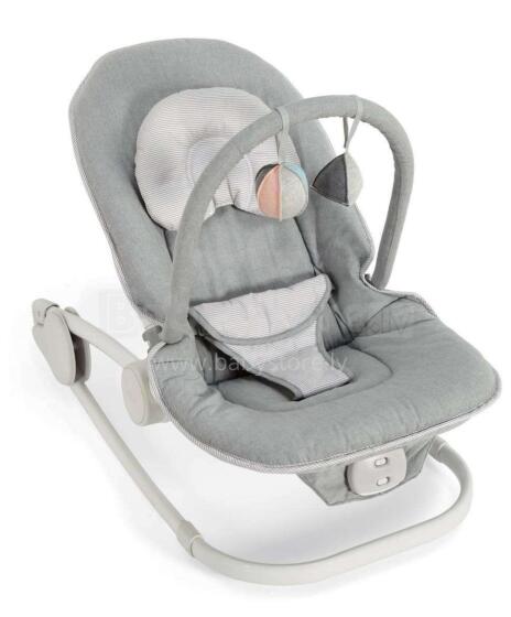 Mamas &amp; Papas Grey Melange Art.114680 Vaikiška supamoji kėdė su vibracija