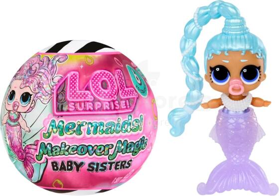 L.O.L. Surprise! Mermaids Makeover Magic Baby Sisters – spalvą keičiantys undinėlės (1 serija)