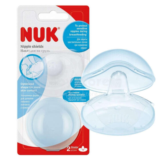 Nuk Art. SP95 spaustukai (silikoniniai) 2 vnt., Dydis - M