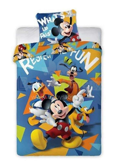 Faro Tekstylia Disney Bedding  Art.075 Kokvilnas gūltas veļas komplekts 140x200