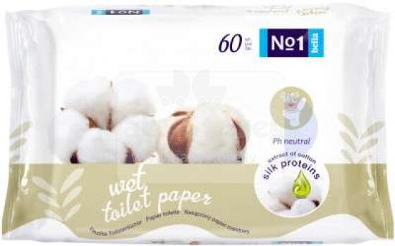Bella No.1 Art.BE-043 Šlapias tualetinis popierius 60 vnt.