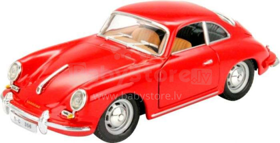 „Bburago Porsche 356B Coupe 1961“ art. 18-22079 Mašinos modelis, mastelis 1:24