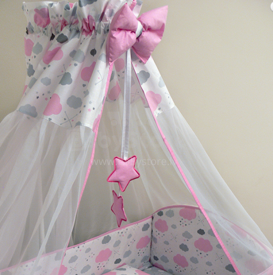 Ankras P-7 Art. GWI000115 Pink  Комплект постельного белья из 7 частей