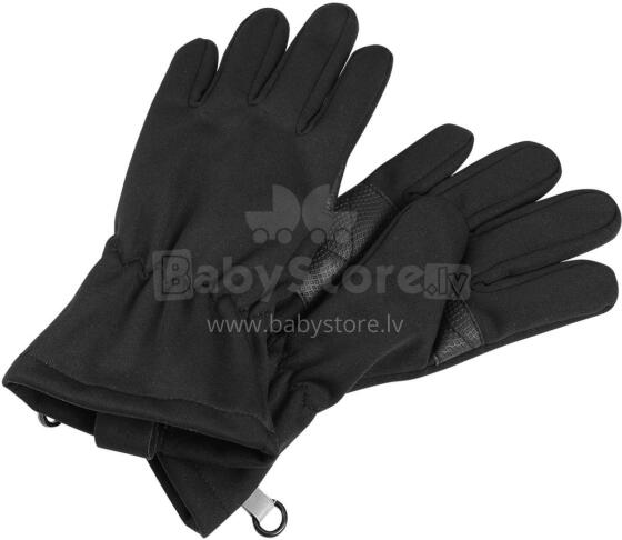 Lassie '22 Yodiell Softshell Art.727737-9990 Vaikiškos vandeniui atsparios terminės pirštinės (1-5)
