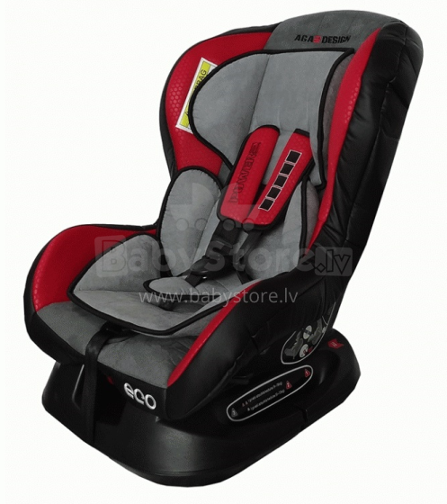 Aga Design Schumacher Kid  Art.N303  Red Bērnu autosēdeklis