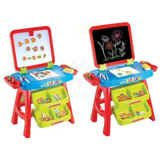 Žaislų molbertas „BabyMix“. 36822 Vaikų piešimo lenta