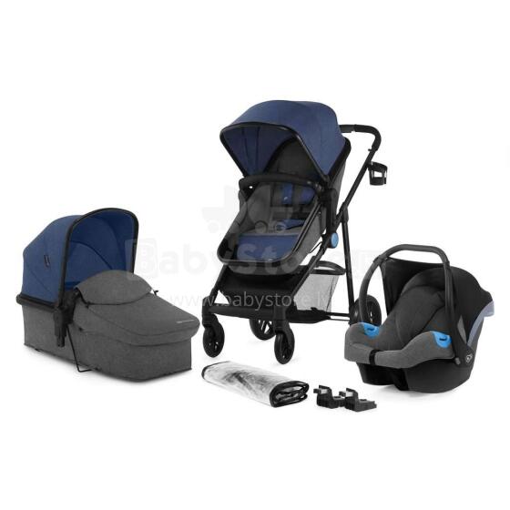 „KinderKraft'20 Juli“ straipsnis .KKWJULIDEN3000 „Denim Universal“ vežimėlis 3 in1