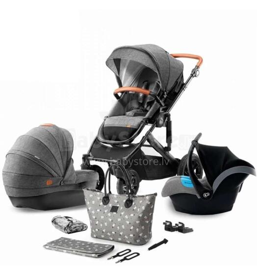 KinderKraft Prime Grey 3 in1 Prekės