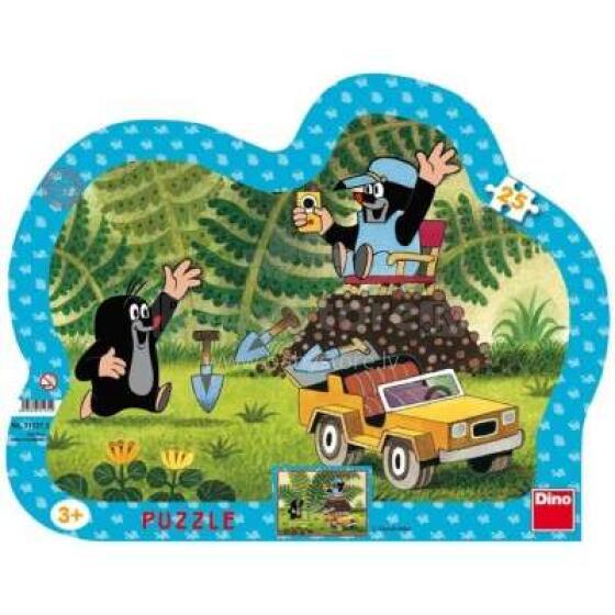 DINO TOYS Art.31131D rėmo galvosūkis 25 - apgamas