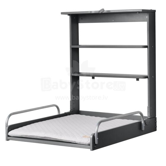 Roba Style Wall Changing Shelf   Art.11659 Grey  persirengimo stalas (montuojamas ant sienos)