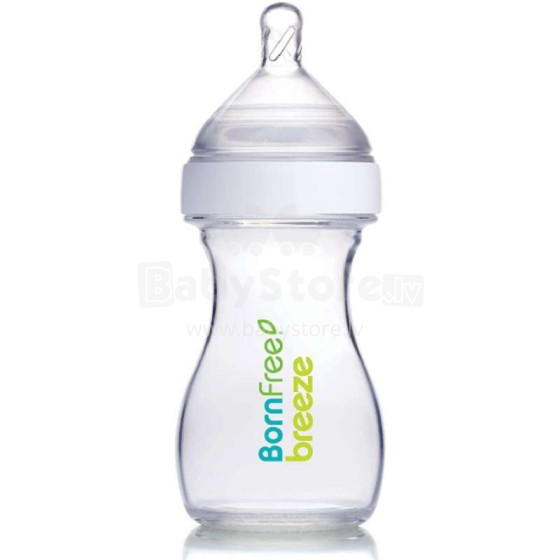 Vasaros kūdikių butelis „Breeze“ Art. 488316 Stiklinis buteliukas buteliui 150 ml