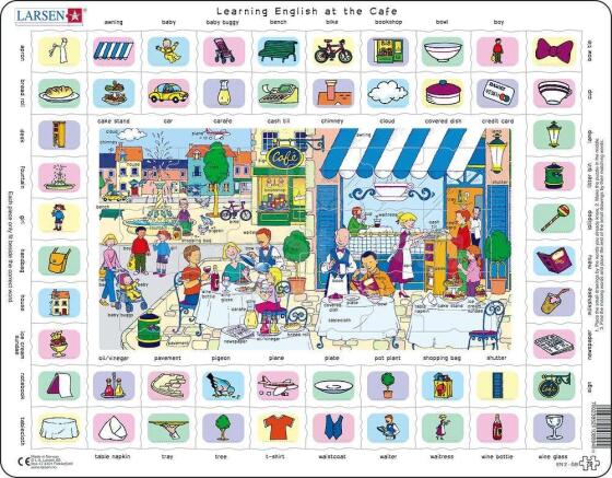 LARSEN Art.EN2 Puzzle Cafe 70 vnt.