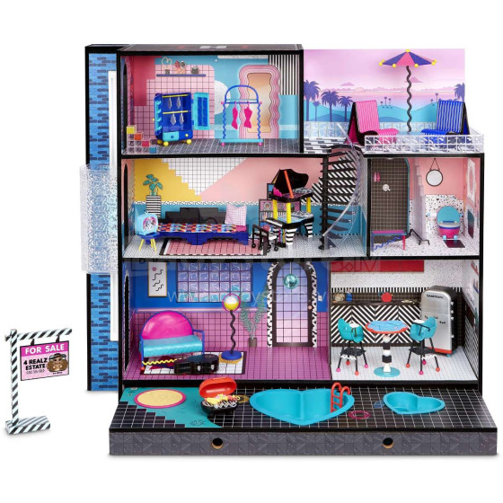 LOL Mga Suprise OMG House Art.  570202  Интерактивный кукольный дом