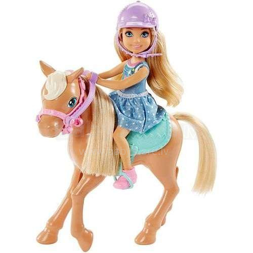 Mattel Barbie Chelsea Art.DYL42 mini lėlė su ponis