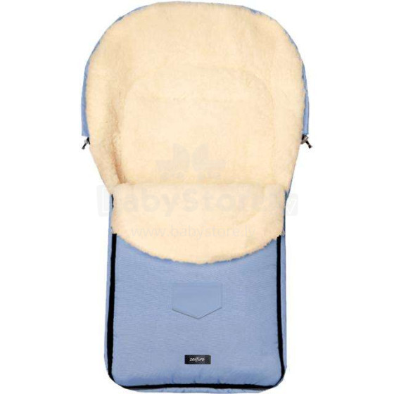 Womar S7 Classic  Art.3-Z-SW-S7-013 Dark Blue  Спальный мешок на натуральной овчинке для коляски